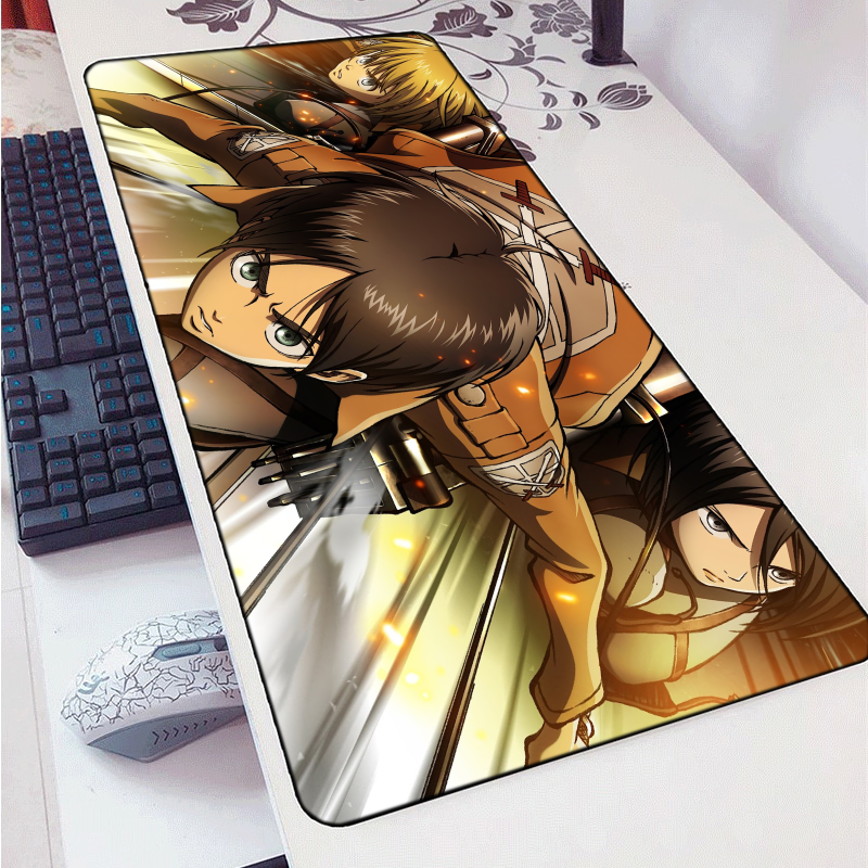 Armin, Eren and Mikasa Mouse Pad