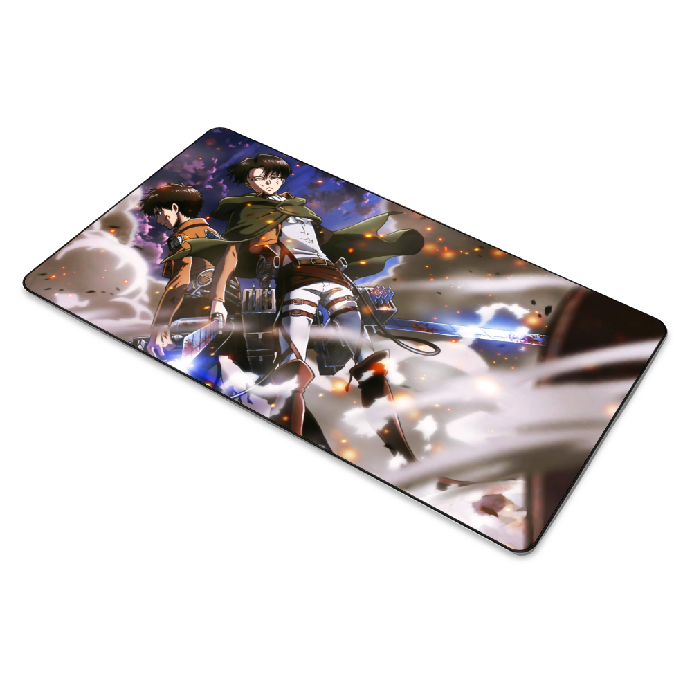 Eren and Levi Mouse Pad