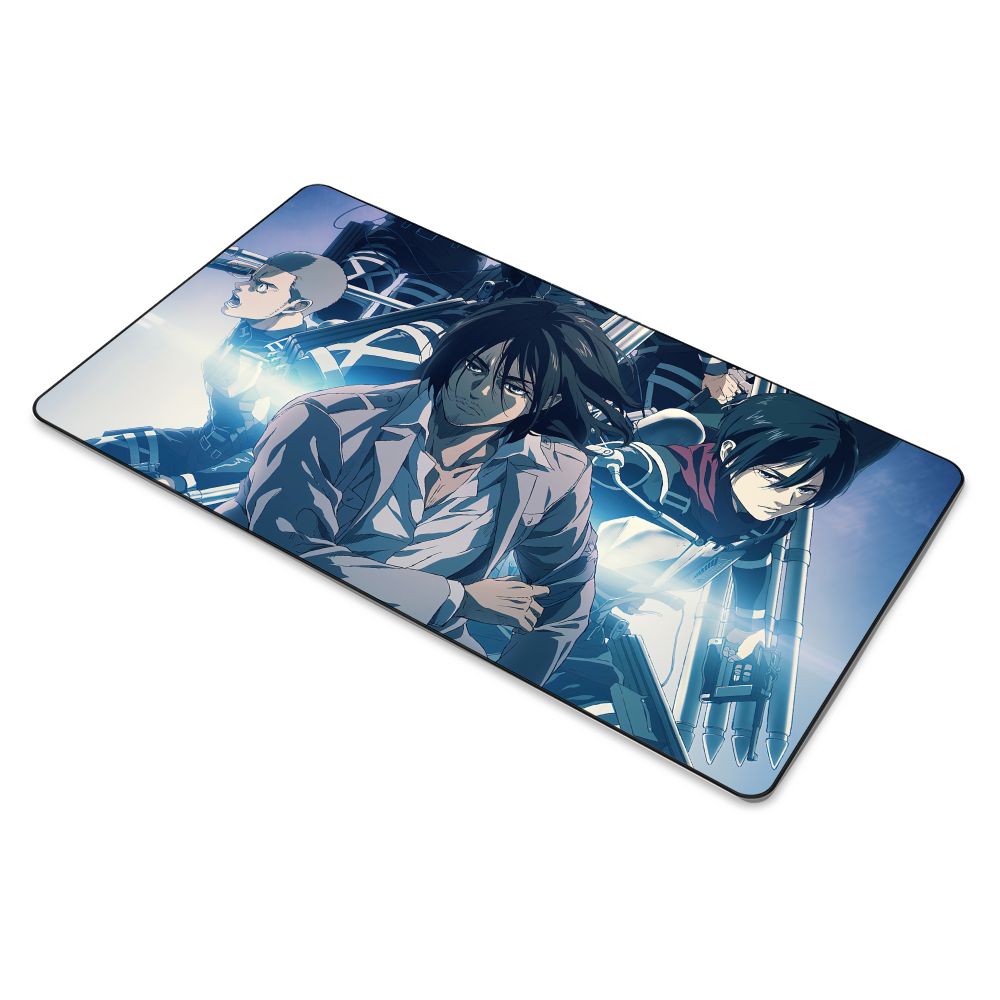 Eren and Mikasa Mouse Pad