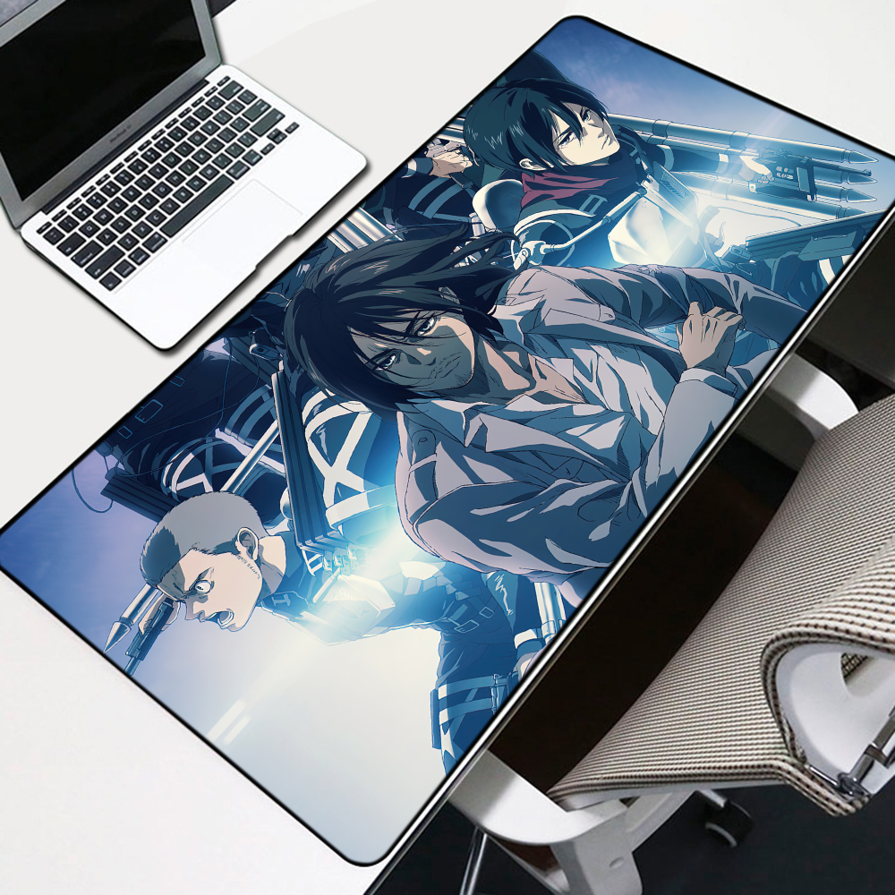 Eren and Mikasa Mouse Pad