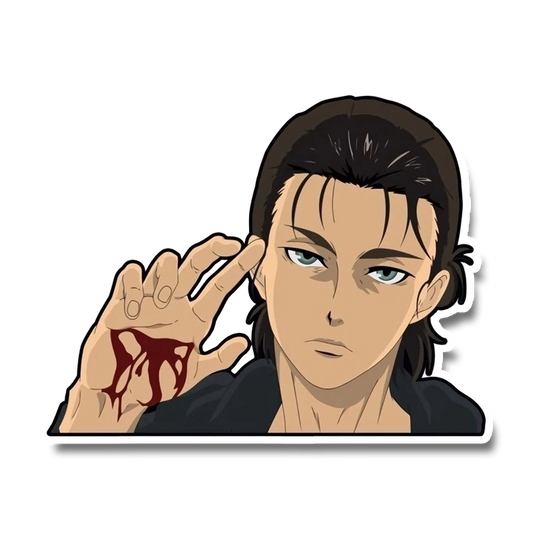 Eren Bleeding Sticker