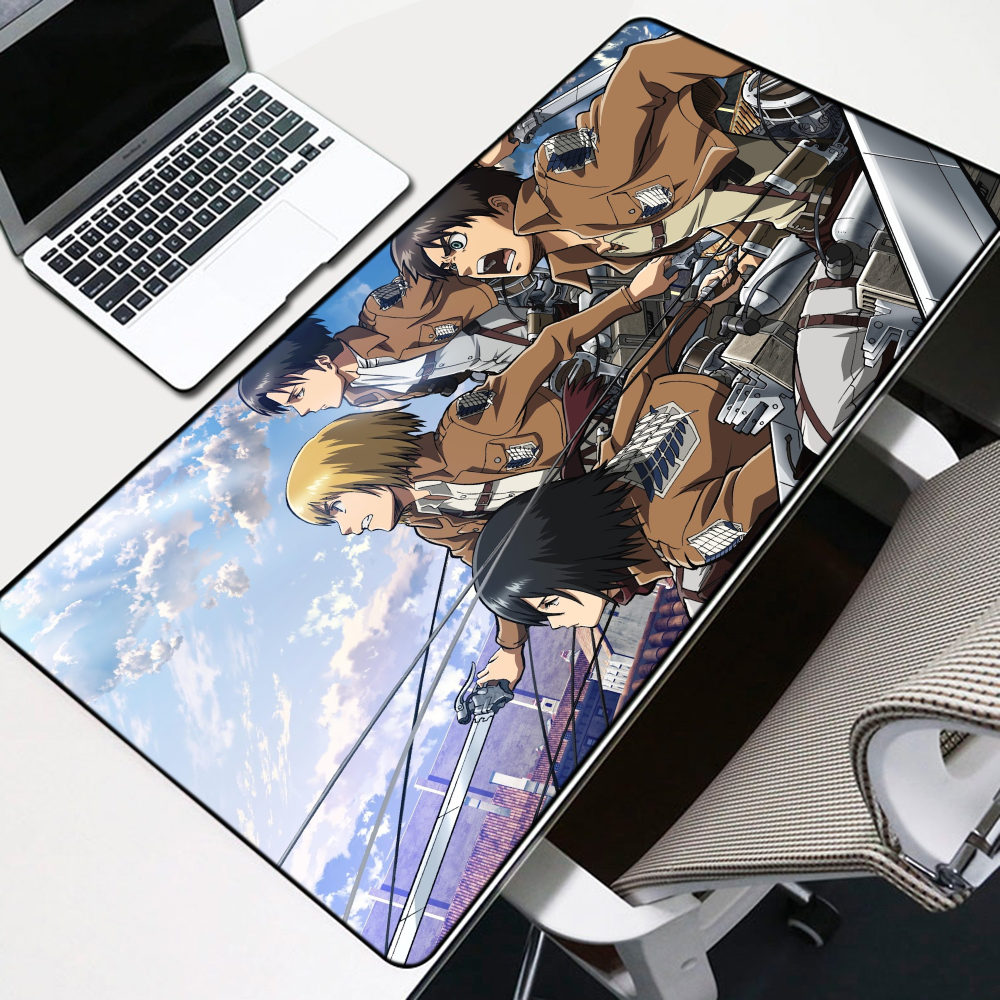Levi, Eren, Mikasa and Armin Mouse Pad
