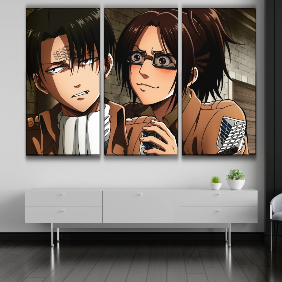 Levi and Hange Poster