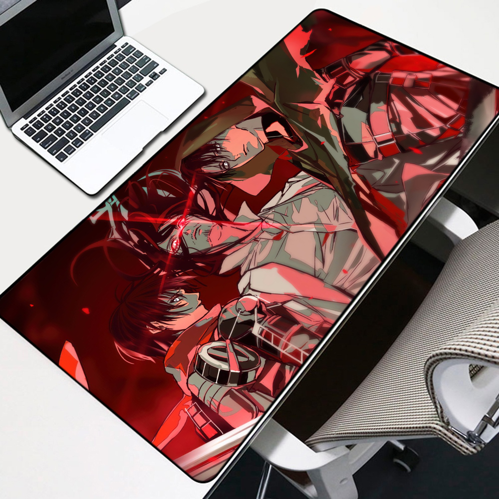 Mikasa, Eren and Levi Mouse Pad
