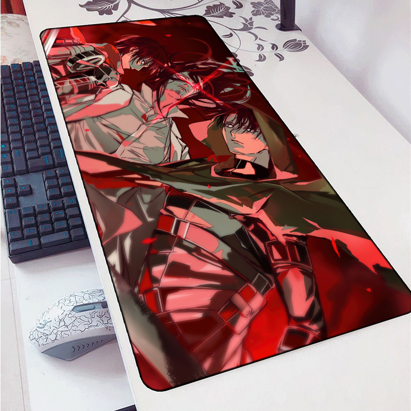 Mikasa, Eren and Levi Mouse Pad