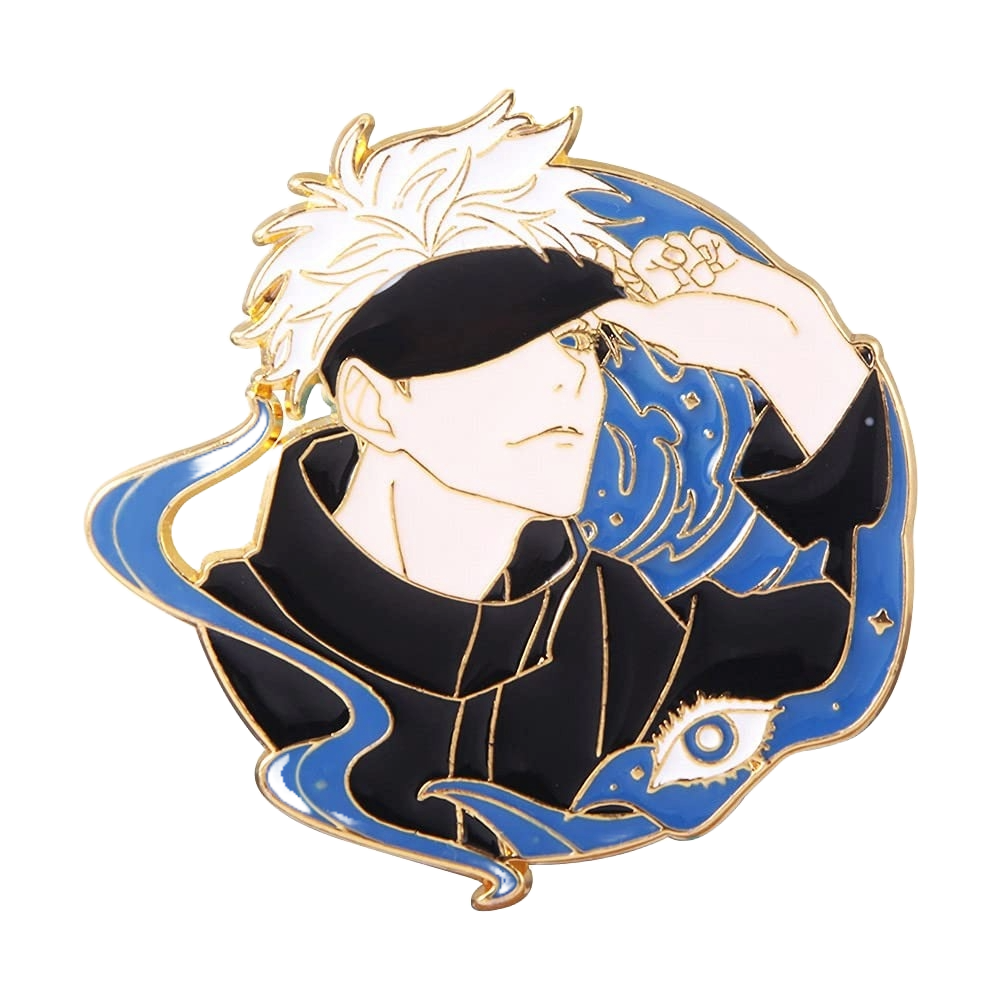 Satoru Gojo Anime Metal Pin