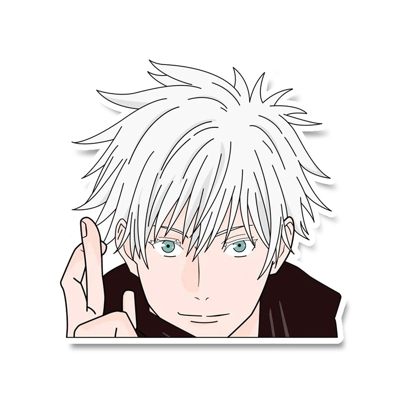 Gojo Satoru Anime Stickers