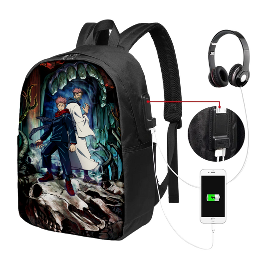 Sukuna and Yuji Itadori Backpack